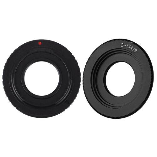 2 Pcs Camera C Mount Lens Adapter: 1 Pcs for  x Mount  X-Pro1 X-E2 X-M1 Camera Adapter  C-FX & 1 Pcs for Micro-4/3 Adapter E-P1 E-P2