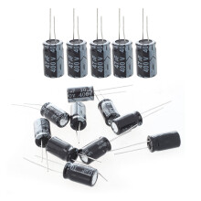 15 Pcs 400V Low ESR Impedance Electrolytic Capacitor Aluminum Electrolytic Capacitor, 10 Pcs 10UF & 5 Pcs 47UF