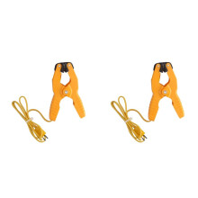 2X Sonde Thermocouple de Type K avec Pince pour Capteur de Température de Tuyauterie, Outil de Diagnostic et Accessoires