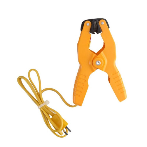 2X Pipe Temperature Clamp Sensor Lead K-Type Thermocouple Probe Diagnostic Thermometer Tool Accessories 2