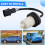 2X 985202M500 Car Windshield Washer Fluid Level Sensor for     Coupe Sonata 12-18 5