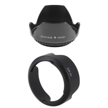 -SN HOOD 58mm Flower Crown Lens Hood Petal for & EW-54 Lens Hood for M EF-M 18-55mm