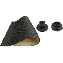 100X50cm Car Sound Deadener Mat Sound Deadening & Rear Windshield Glass Strut for 92-95 Hatchback EG6 CRV