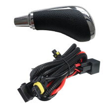 1Pcs Car Fog Light Relay Harness H11 880 Relay Adapter & 1x AT Car Shift Gear Knob for Land