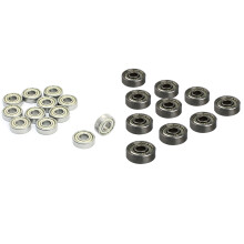 10 Pcs 625ZZ Single Row Deep Radial Bearing 16mm x 5mm x 5mm & 10Pcs 695Z 5mm x 13mm x 4mm