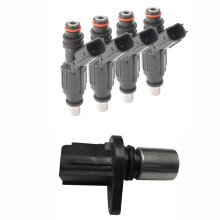 5 Pcs Car Accessories: 4 Pcs Fuel Injector Nozzle for  Avensis  99-04 & 1 Pcs Camshaft Position Sensor CPS