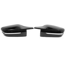 1Pair Car Rearview Mirror Shell Ox Horn Cover 51167422719 51167422720 for G30 G38 G20 G11 G12 G14 Wing Mirror Caps