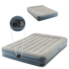 Matelas pneumatique gonflable 203x152 cm avec pompe double Intex 64118ND