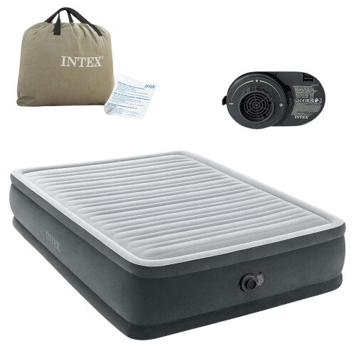 Matelas gonflable 203x152cm avec pompe INTEX 64414ND