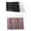 16Pcs Handle Crochet Hooks Handle Knitting Needles Set & 8Pcs Black Knitting Needles Plastic Handle Crochet Hooks 1