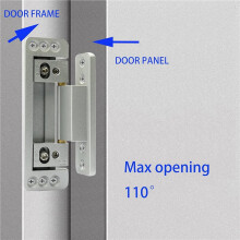 Hidden Door Hinges,6Packs Adjustable Hidden Door Hinges,110Lbs Load-Bearing,Heavy Duty Concealed Hinges for Secret Door