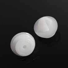 4 Pcs Black Car Vehicle Tyre Tire Valve Stem Cap & 10x Car door panel mounting clips white for 206 207 1007 307