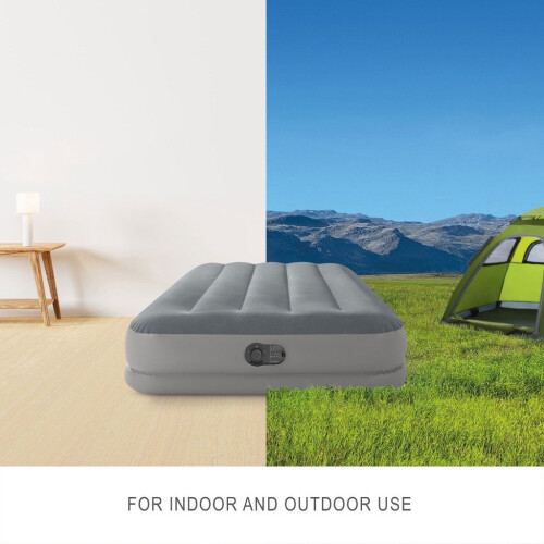 Matelas gonflable une place avec pompe intégrée, 191 x 99 x 30 cm 2