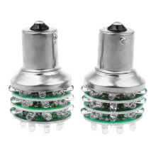 2 X 36 LED Lampara bombillas luz ambar trasera de freno de cola de coche