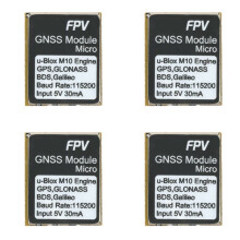 4X pour RUSHFPV GNSS Micro-Type M10 GPS Module Antenne en Céramique Intégrée pour RC FPV Freestyle Drone Pièces de Bricolage