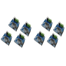 8-Pack BTS7960 43A H-Bridge Motor Driver - High-Power Motor Controller with Current Limiting/Overheat Protection