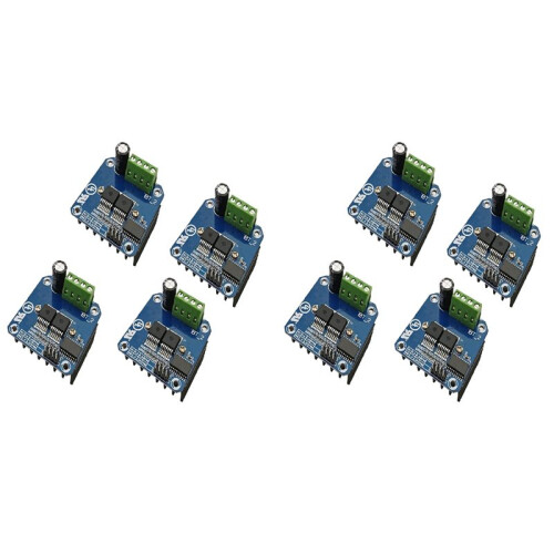 8-Pack BTS7960 43A H-Bridge Motor Driver - High-Power  Motor Controller with Current Limiting/Overheat Protection