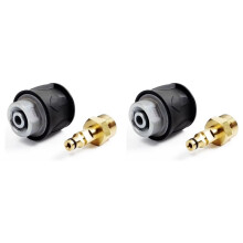 2X High Pressure Washer Quick Connect Adapter for -K7 Serie M22 14MM Fitting Hose Connector