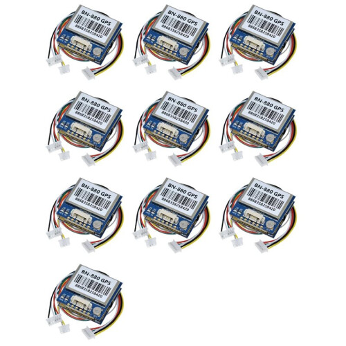 10X GPS BN-880 Module GPS+GLONASS+BDS+GALILEO+SBAS+QZSS GNSS Positioning for Fixed-Wing UAV Flight Control 1