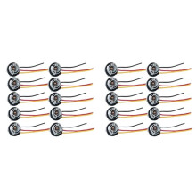 20Pcs 1157 BAY15D Lamp Holder Bulbs Adapter Base Socket Connector Plastic for Turn Signal Headlight Light