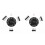 2X MT6826S High Precision High Speed Magnetic Encoder Magnetic Induction Angle Measurement Sensors Module ABZ UVW 2