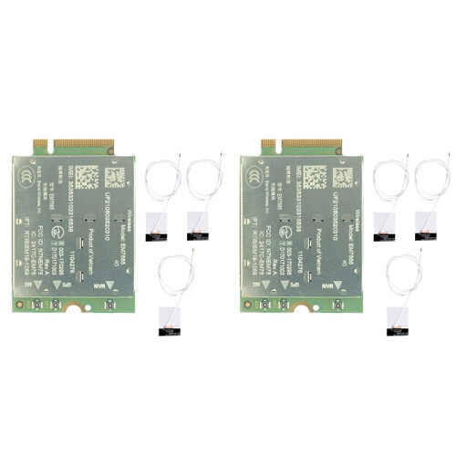 2X EM7565 4G LTE Module+6X Antenna CAT-12 600Mbps CBRS NGFF Module Cat12 for Laptop Wireless Module