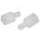 100 Pcs Hex Threaded Spacer  Plastic PC Board Standoff 3