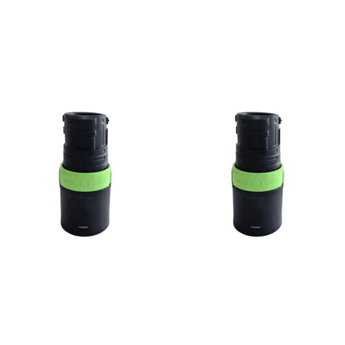 2X Replacement Connection Sleeve for  D27 DAG-AS Vacuum Cleaner Adapter for Secure, Non-Slip Hose Connection