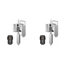2X for SPARKX I7 Hotend 0.2/0.4/0.6/0.8mm Heating Block Copper Alloy + Hardened Steel I7 Hot End 3D Printer Accessories