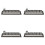 4X TM1637 Módulo de Relógio Digital de Tubo de 6 Dígitos, 0,56 Polegadas, 7 Segmentos, Display LED Branco 2
