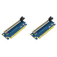 2X PCIE Riser Card PCI-Express 3.0 16x Riser Card, PCI Express 3.0 16X 90 Degree High Speed Riser Card for 2U Server