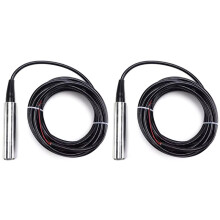 2X Level Sensor TL‑136 Liquid Level Transmitter Water Level Sensor Detector 24VDC 4‑20mA Output Liquid Level Transmitter