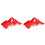 2X Trigger  Button Replacement Compatible with  V7 V8 SV10 SV11 Vacuum Strong Red Power  Button Repair Accessories 1
