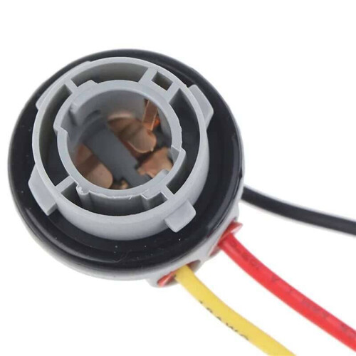 20Pcs 1157 BAY15D Lamp Holder Bulbs Adapter Base Socket Connector Plastic for Turn Signal Headlight Light 2