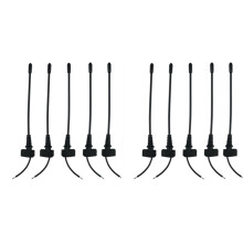 10Pcs Microphone Antenna for G1/G2/G3 SK2000 Wireless Mic System Transmitter Receiver Replacement Repair