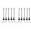 10Pcs Microphone Antenna for  G1/G2/G3 SK2000 Wireless Mic System Transmitter Receiver Replacement Repair 1