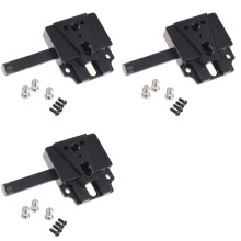 3X Fotografi Aluminiumlegering V-Monterad Batteriplatta Quick Release Plate+V-Lock Adapter för för Kamera