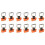 12 Pack Single Stud L-Track Fitting with D  for L Track,Single End Fitting for Airline Rails 1