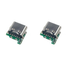 2X Port de Charge USB-C pour NDS Lite, Conversion NDSL Vers USB-C Mod, Prise de Charge USB Type-C de Remplacement.