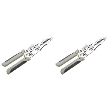 2X Pince Multifonctionnelle pour Électricien, Idéale pour Fendre et Dénuder les Fils Électriques. Conçue Spécialement pour les Électriciens.
