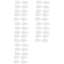 50 Piezas de Pesaje de la Bandeja Cuadrada del Pequeños Contenedores de Pesaje de Peso del Plato del Laboratorio del Botella de Peso