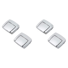 4X Tour Pack Pak Latches Chrome for Touring Street Electra Road Glide Ultra Classic FLHTCU FLHTC Limited FLHTK