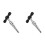 2X Pipe Calibration Tool, Tube Expander, Deburring for Multilayer Composite Pipe, PPR Reamer Calibrator for PEX Pipes 2