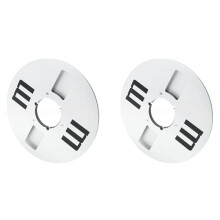 2pcs 10inch Open Reel Audio Tape Empty Nab Hub Reel-to-Reel for 1/4inch Tapes Open Reel Machine