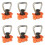 12 Pack Single Stud L-Track Fitting with D  for L Track,Single End Fitting for Airline Rails 3