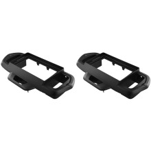 2st 9 Tum Car Frame Fascia Adapter Decoder Android Radio Dash Monteringspanelsats för Passo Myvi 2016