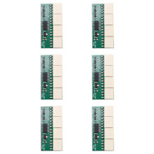 6X Bitmain Cooling Fan Simulator Emulator - Plug en 4 Pin Fan Spoofer voor S19 S19jpro S19xp L7 D7 en Meer