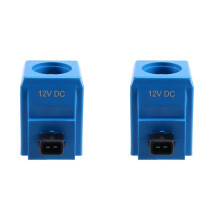 2X 12V 30W Solenoid Valve Coil 02/124661 02124661 for Eaton Vickers DG4V‑3 Control for JCB Loader Tractor Telehandler