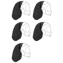 5X Housse de Casque de Soudage en Coton, Protection Complète Du Cou, Protection Anti-Brûlure, Couvre-Chef Étendu avec Joint à Pression