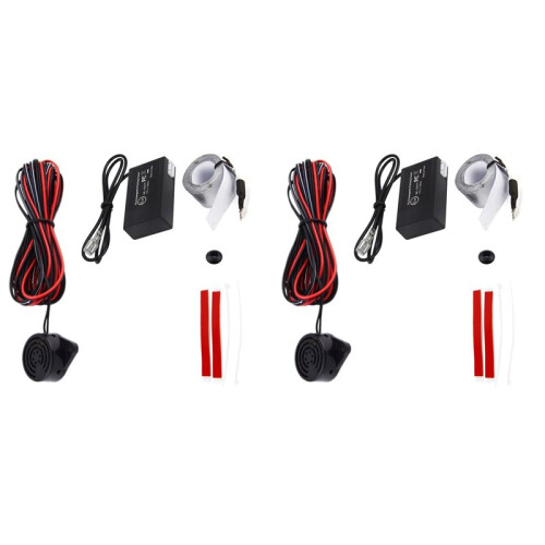 2X Auto Electromagnetic Parking Sensor No Holes Need,Easy Install,for Parking Rada